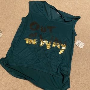 Reebok workout shirt new with tags